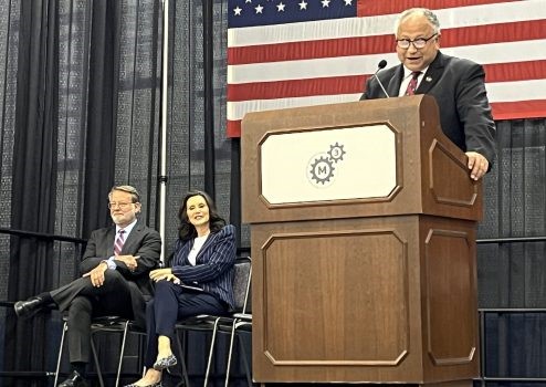 Navy Sec Speaking